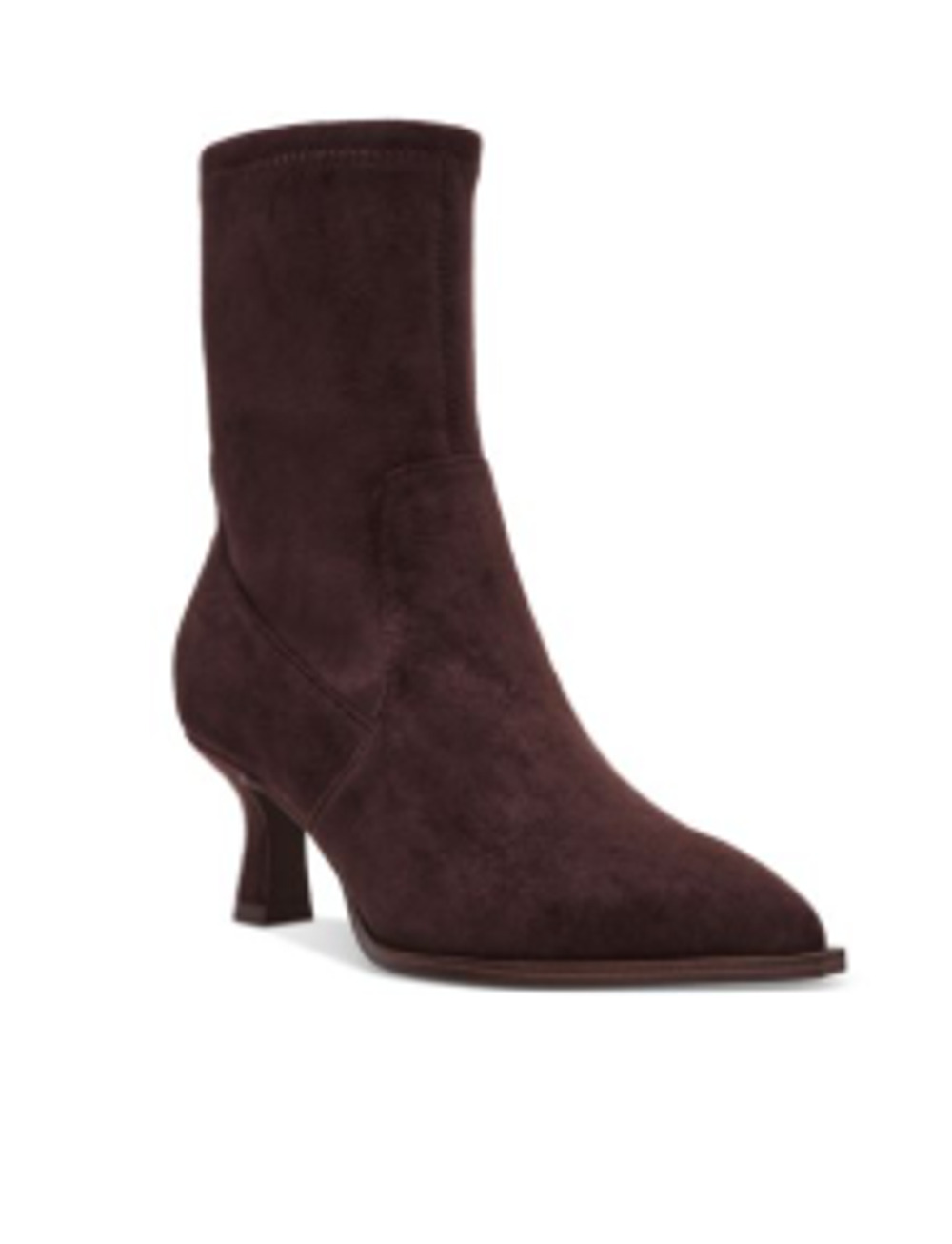 Dolce Vita DV Lalana Boots Women's Size 6 Brown Faux Suede Ankle Booties New